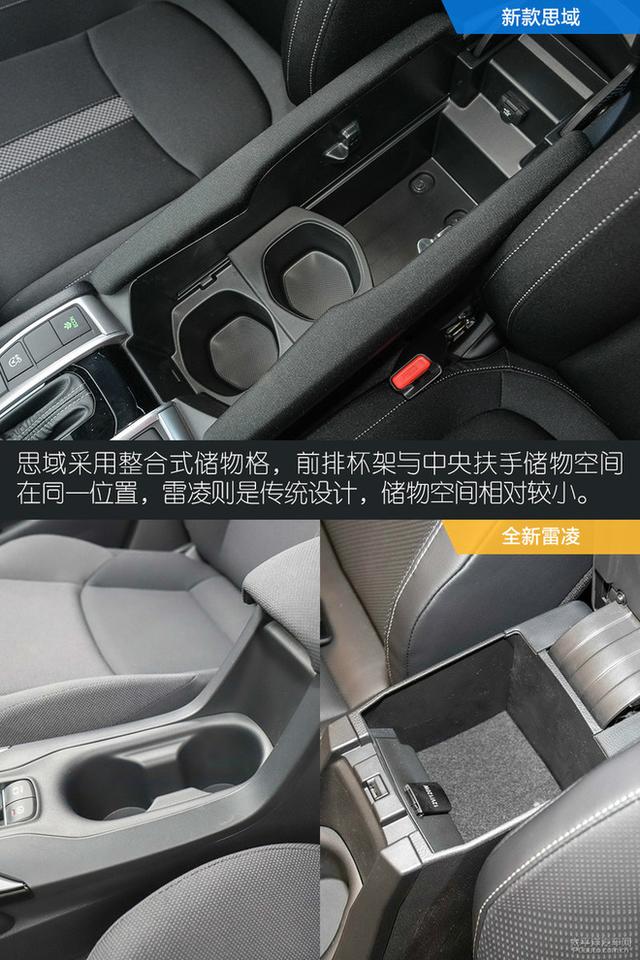 造型不低调 全新丰田雷凌对比本田思域
