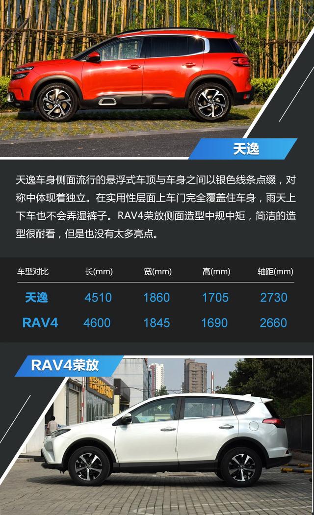 个性or中庸 怎么选? 雪铁龙天逸对比丰田RAV4荣放