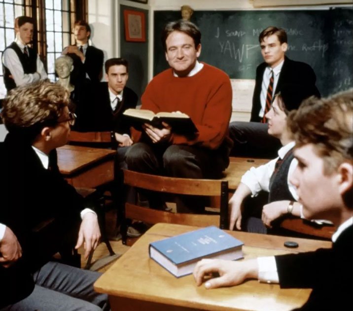 电影里看上去很美的师生和谐图