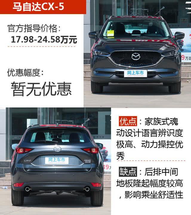 二十万高品质SUV之选 这三款车都不错