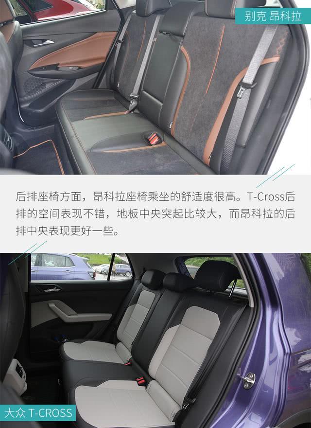 小型SUV之争 别克昂科拉对比大众T-Cross